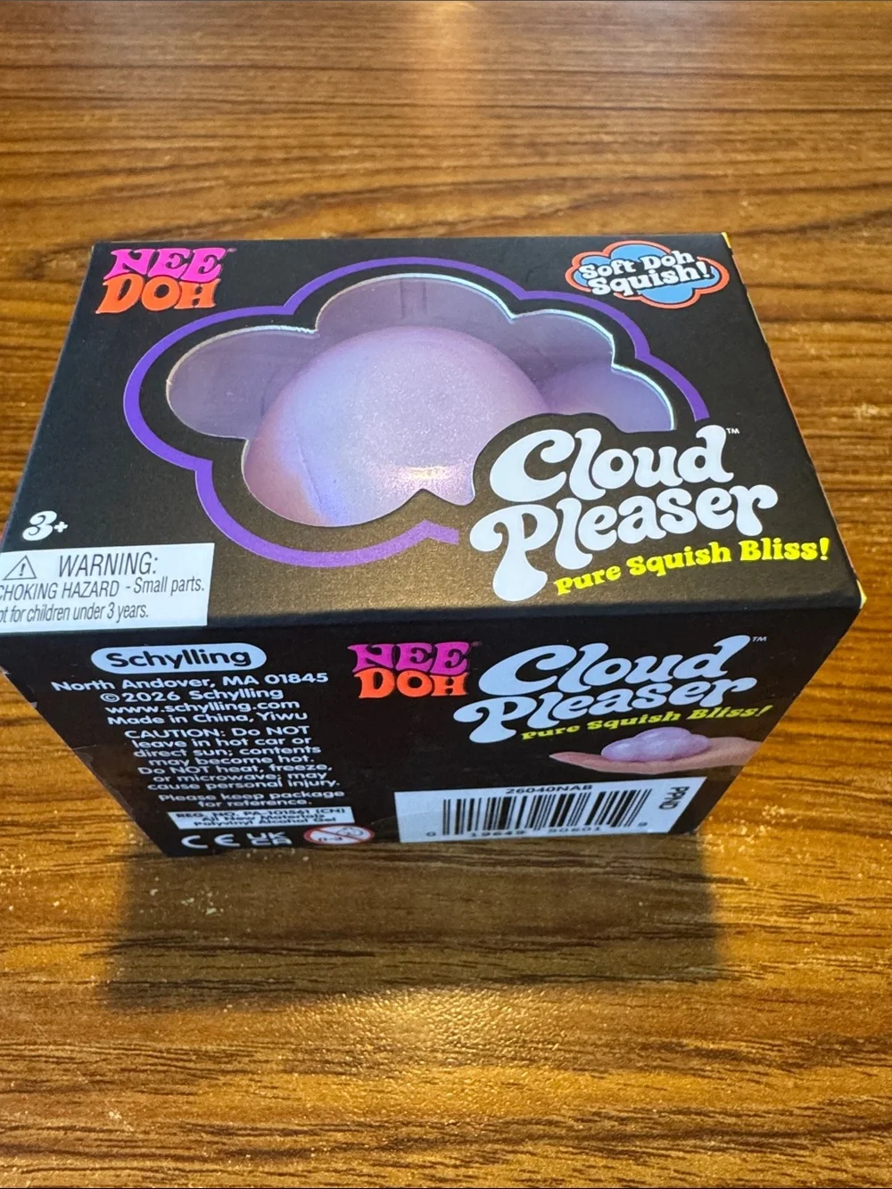NeeDoh Cloud Pleaser Soft Doh Squish Toy - Lavender Purple